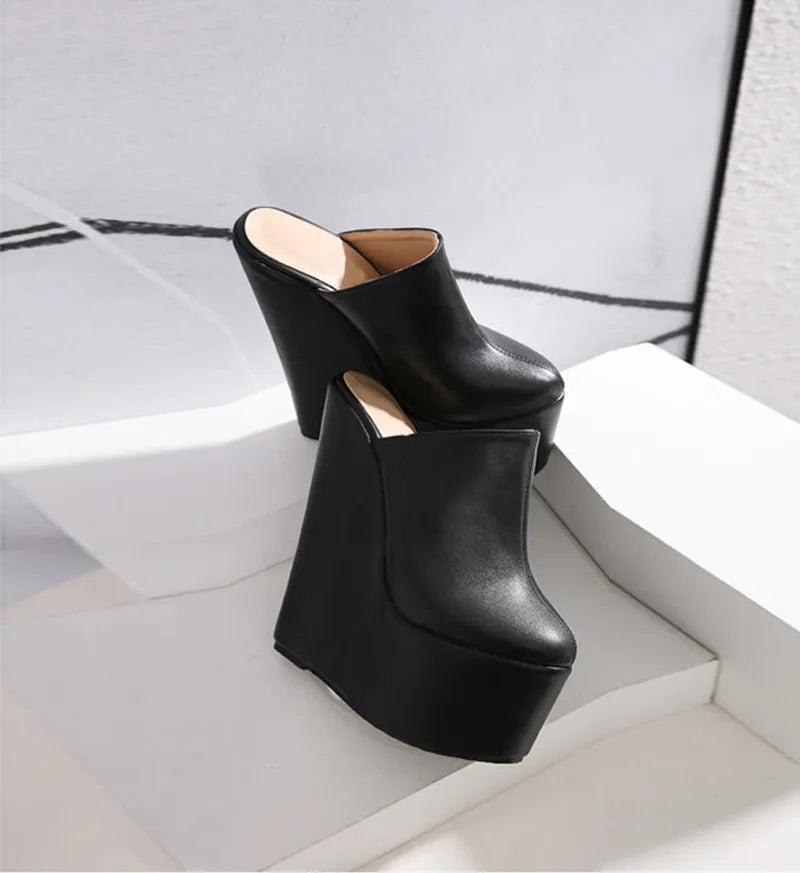 Always Confident Extreme Wedge Heels Mi que lla s Closet