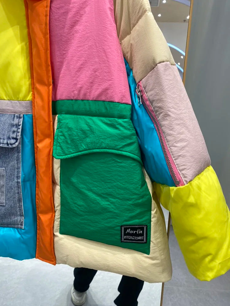 In Living Color Puffer Coat Mi que lla s Closet