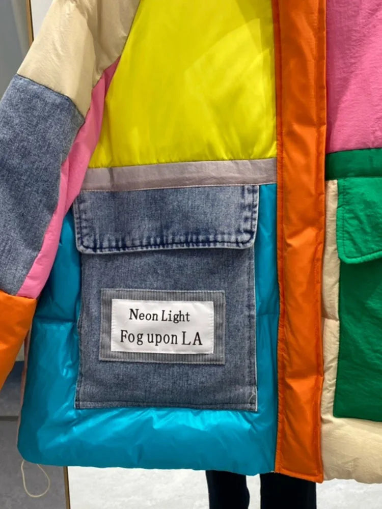 In Living Color Puffer Coat Mi que lla s Closet